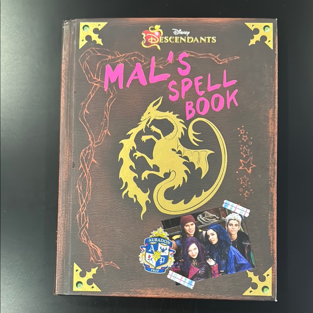 Disney Descendants: Mal’s Spell Book - Hardcover Book